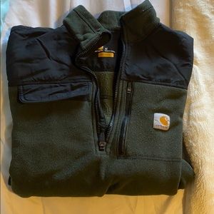 Carhartt medium weight 1/4 zip.